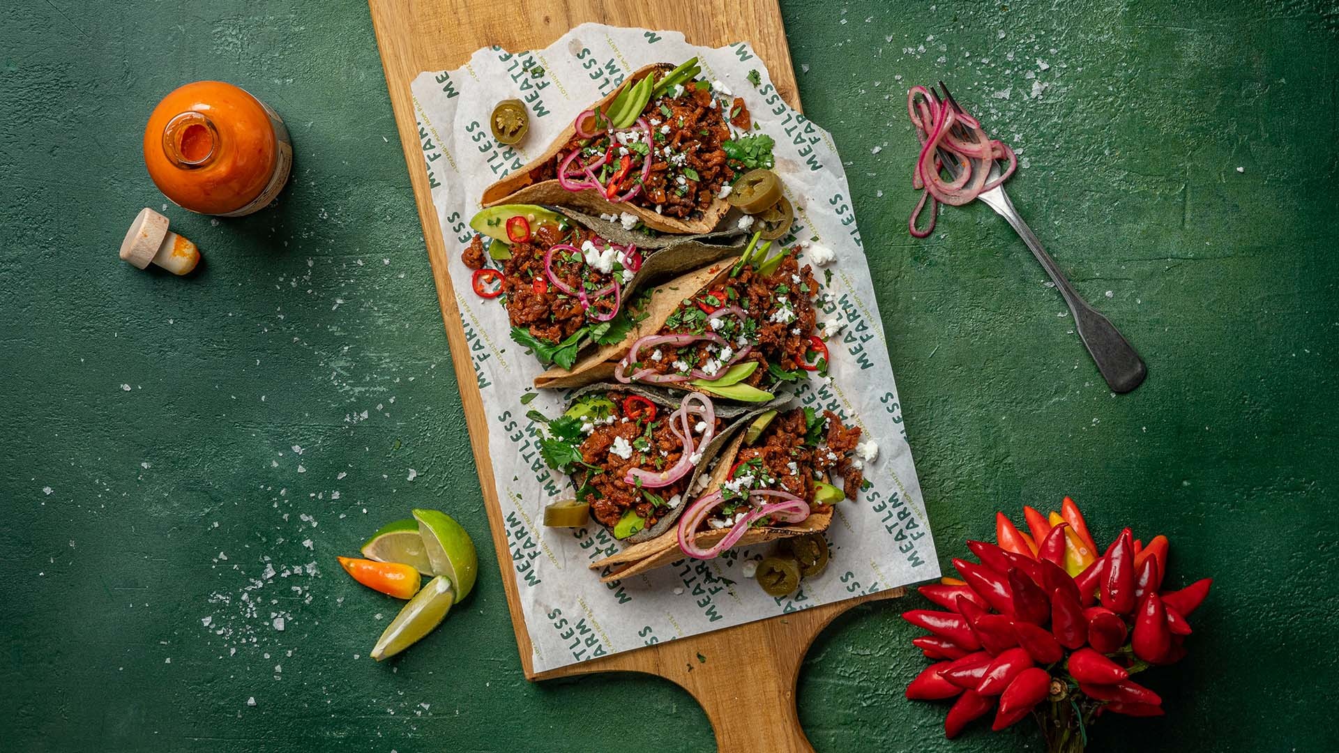 Rezept Taco von Meatless Farm